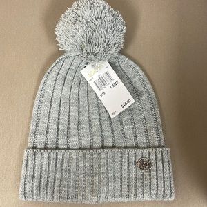 NWT Michael Kors grey stocking hat